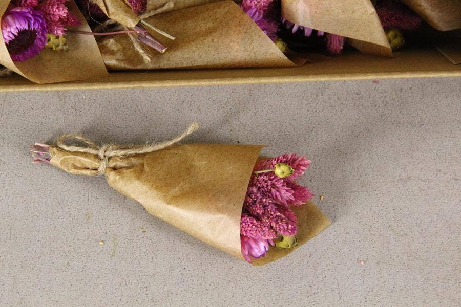 Dutch Flower Studio - Wholesale Dried/Pressed Flowers - Bouquet Mini - 15 cm - Dried Flowers - Decoration2