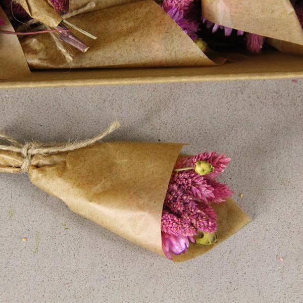 Dutch Flower Studio - Wholesale Dried/Pressed Flowers - Bouquet Mini - 15 cm - Dried Flowers - Decoration2