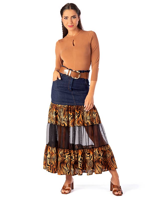 Body avec col en tricot et ouverture poitrine pour la vente par ZUMBI Fashion Store