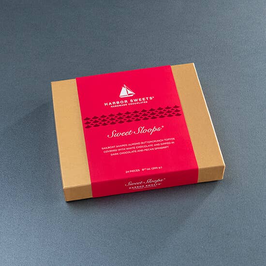 Harbor Sweets Chocolates - Wholesale Chocolate Covered Sweets - Harbor Sweets Chocolates Sweet Sloops buttercrunch 72 Pcs1