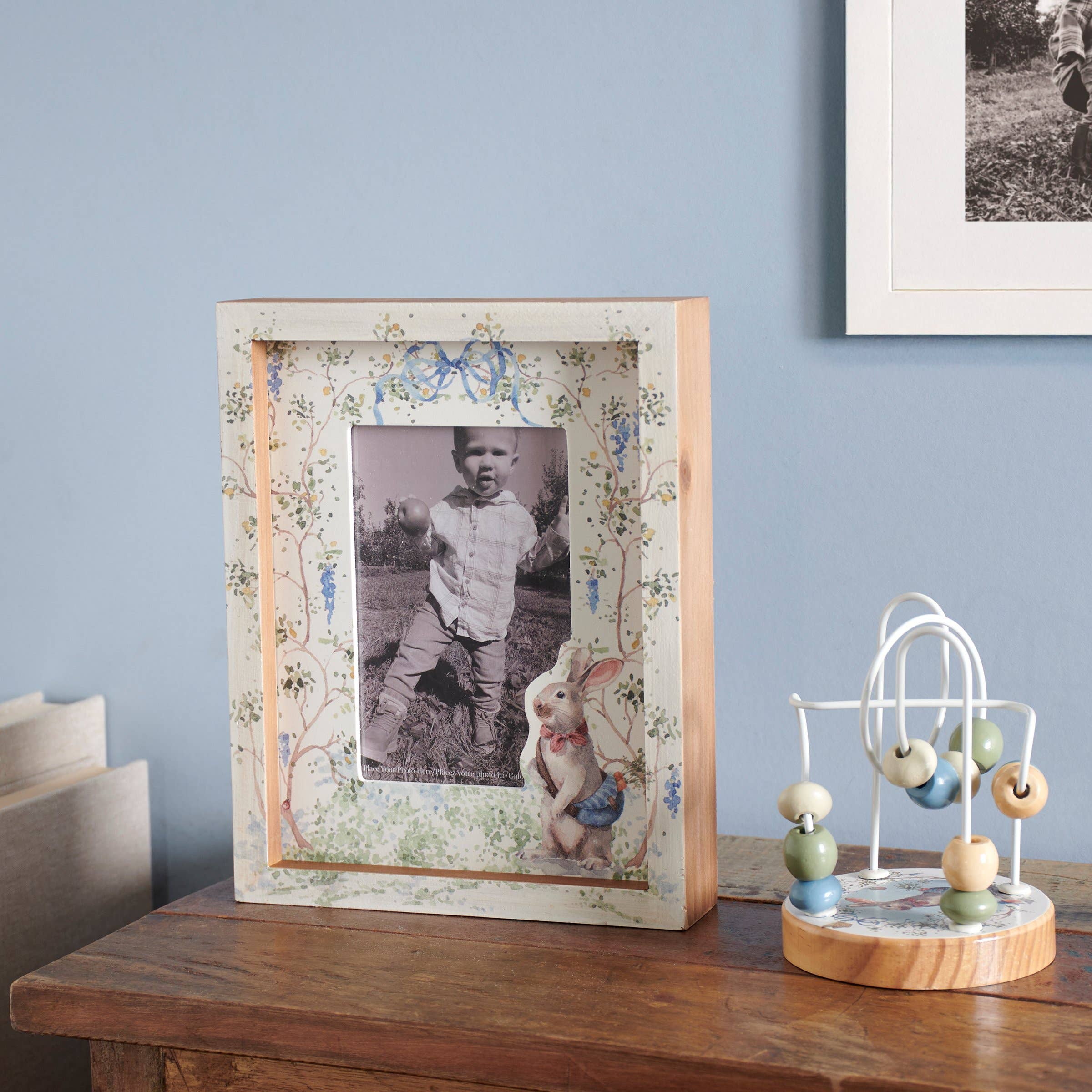 Primitives by Kathy - Wholesale Picture Frame - Rabbit Inset Box Frame2