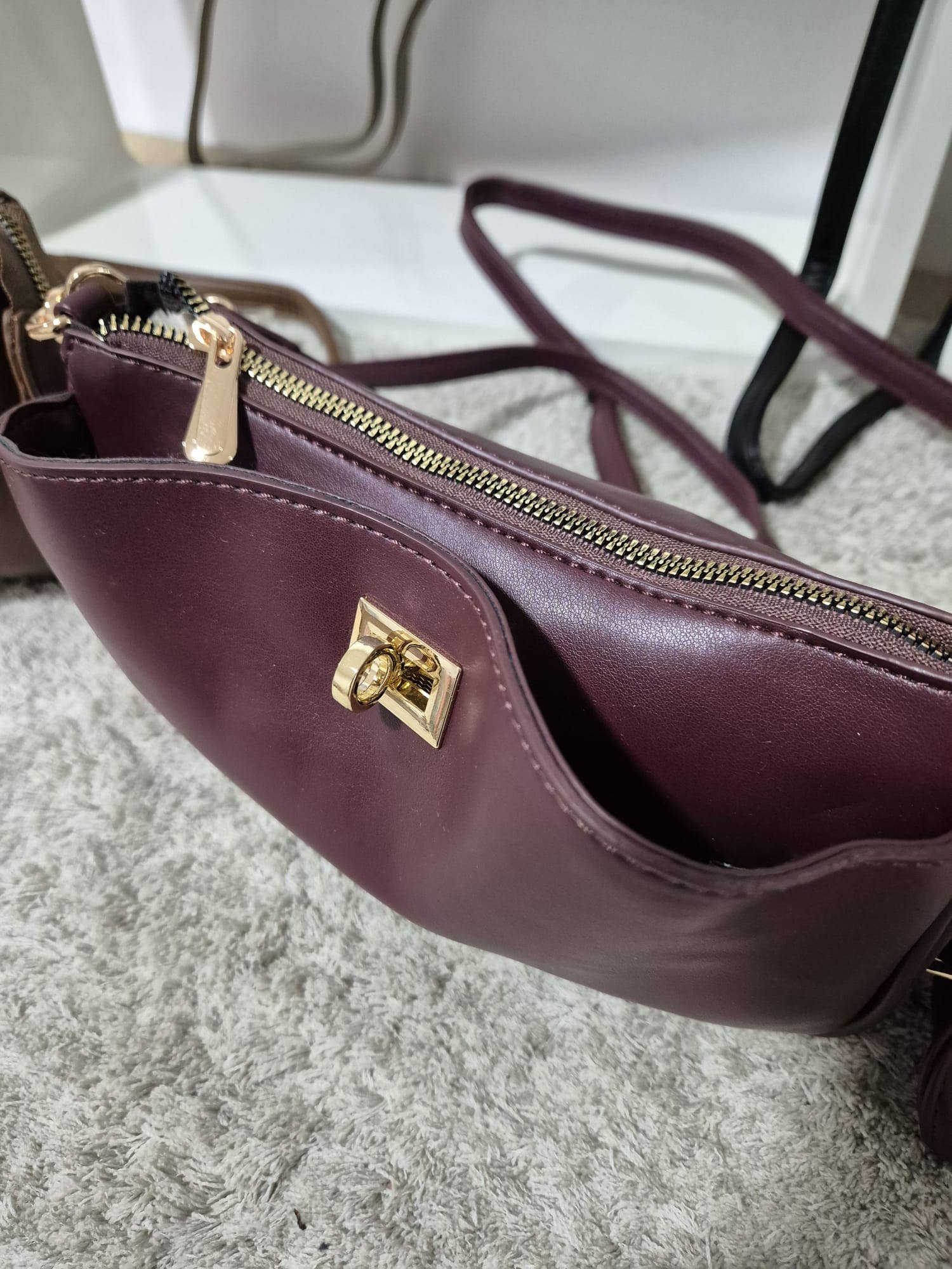 MIA LAROUGE - Vente Sac porté épaule – femme - SAC À MAIN AVEC BANDOULIÈRE.8