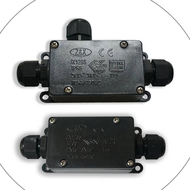 2/3 Way IP65 Waterproof Junction Box Underground Cable Line for wholesale by Ledsone