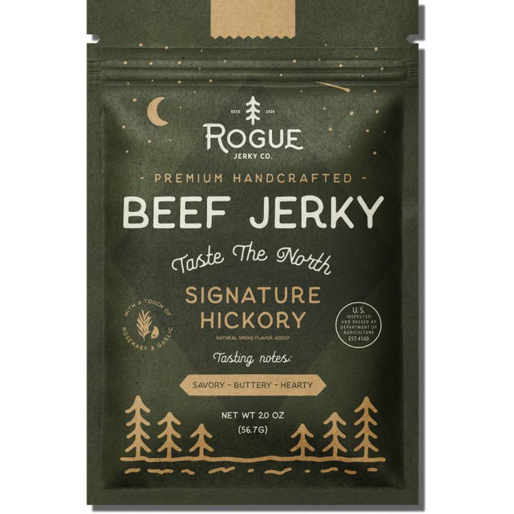 Rogue Jerky Co. - Wholesale Jerky - Signature Hickory Beef Jerky