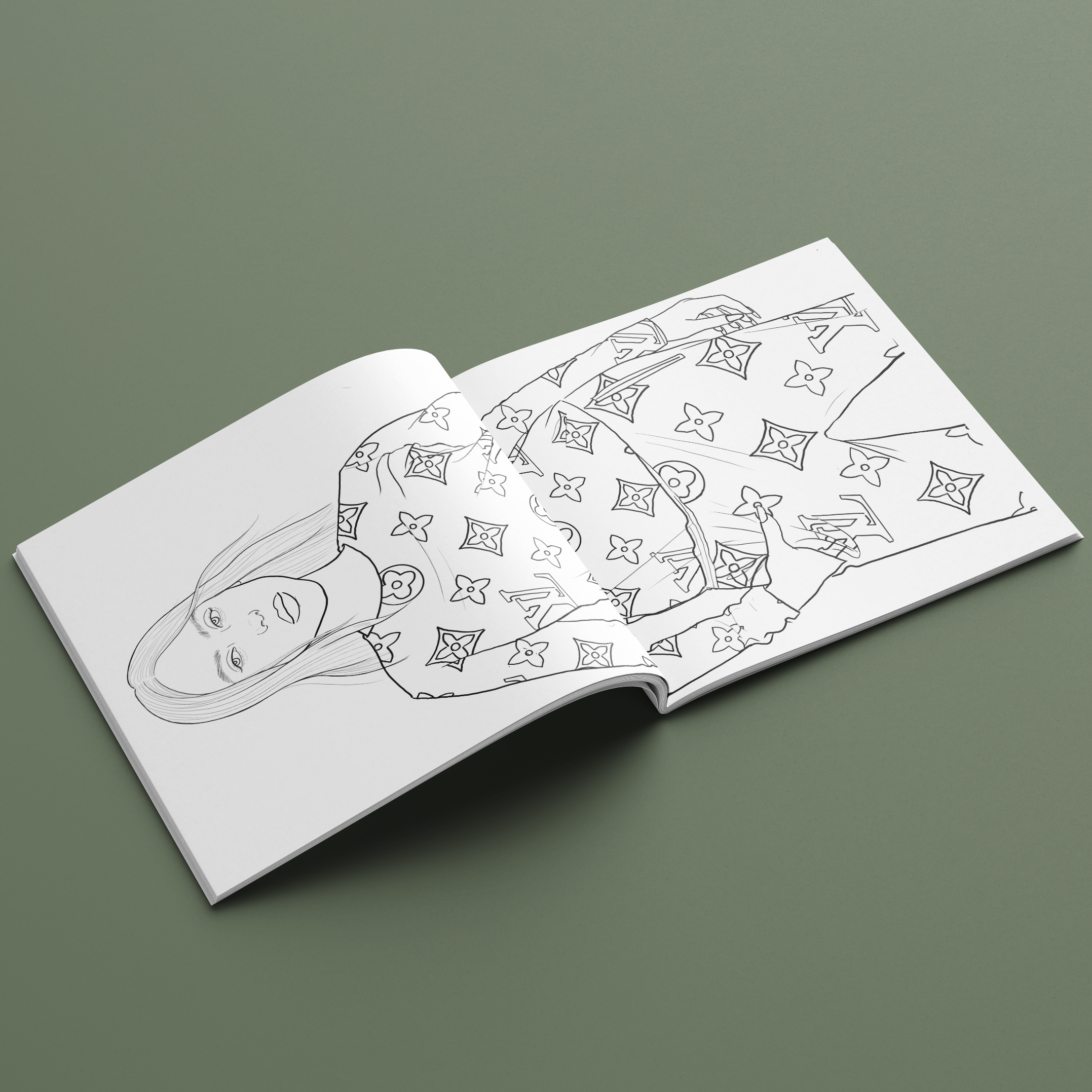 I Love Mel - Wholesale Coloring & Activity Book - Adult - Colour Me Good Billie Eilish - Unofficial Coloring book3