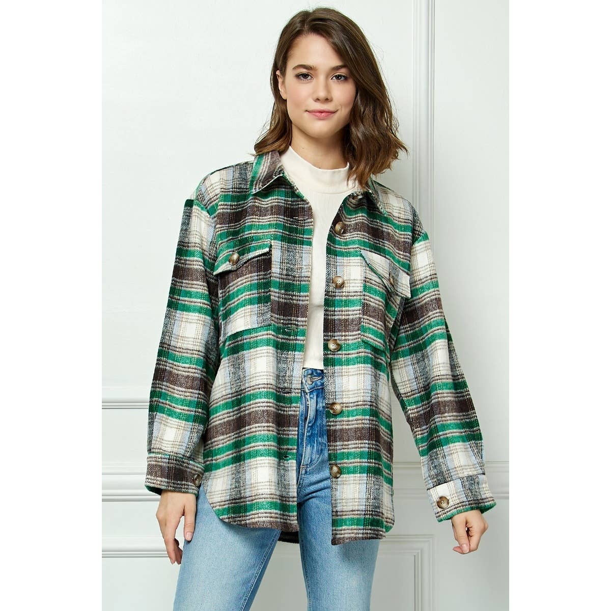 Veveret - Wholesale Jas - Dames - Klassieke geruite beugel3