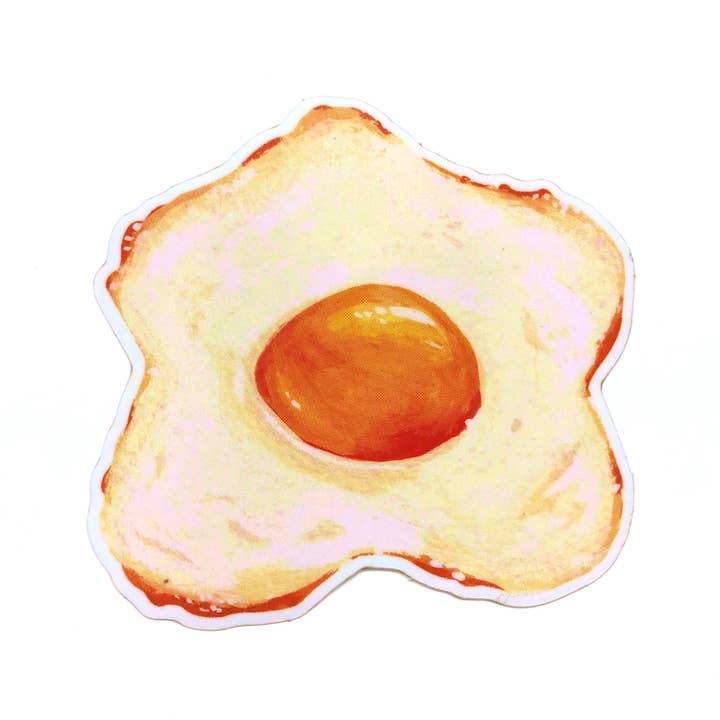 Fried Egg Sticker for wholesale by Butay Art