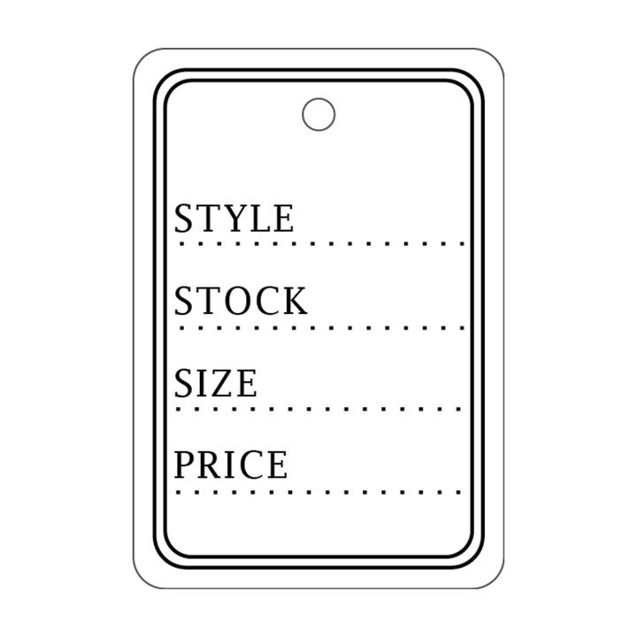 Suburban Sales - Wholesale Gift Tag - Retail Paper Hang Tags 1,000pcs/box4