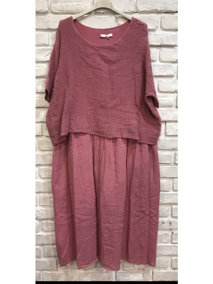 la maison des fibres naturelles – Vestido - Mulher por atacado – Vestido 19056 100% algodão5