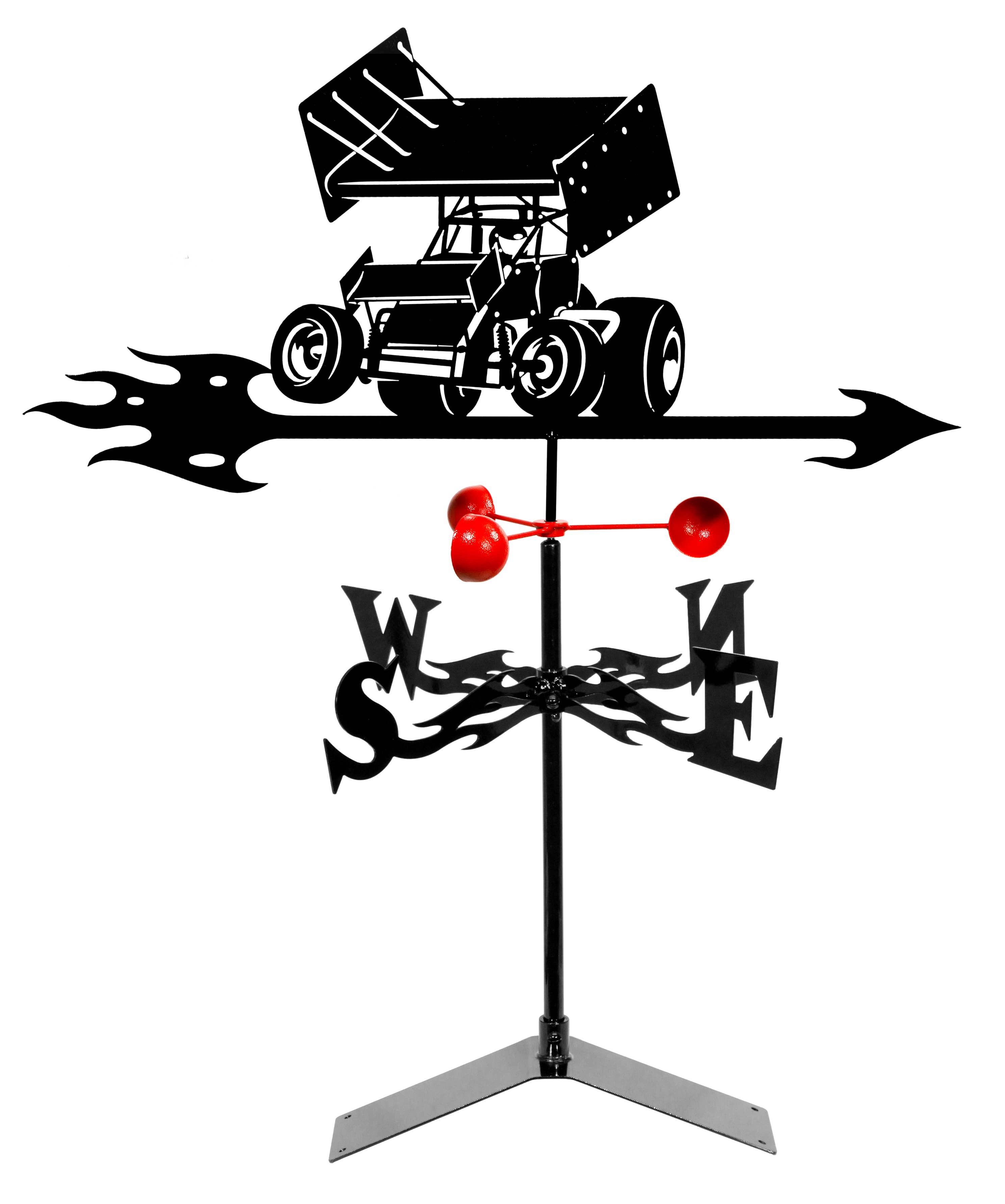 SWEN Products - Wholesale Windspinner/windspel - Farrell-serie FARRELL - SPRINT CAR Weathervaan0