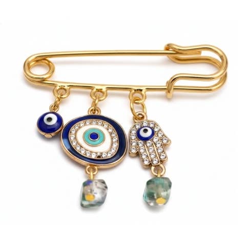 Eye of Fortune Pin - E for wholesale by Original Source