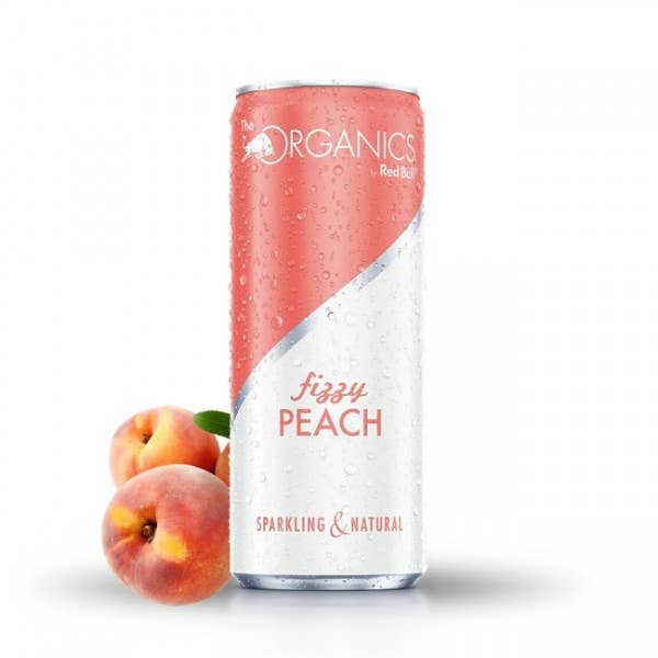 Red Bull Organics Melocotón Espumoso 330 ml para venta al por mayor de MY CANDY SHOP