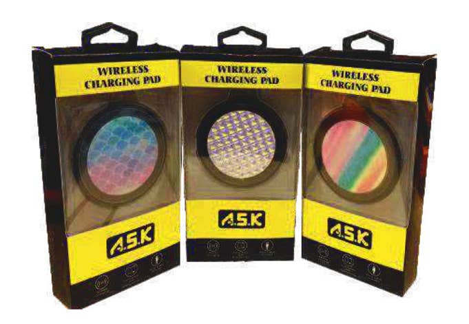 K & S WHOLESALE INC - Vendita all'ingrosso Base di ricarica - Pad di ricarica wireless ASK 48 CT0