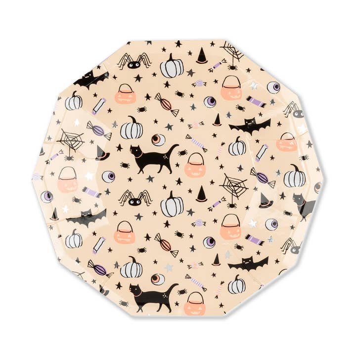 Jollity & Co. + Daydream Society - Wholesale Disposable Plate - Hocus Pocus Small Plates - 8 Pk.0