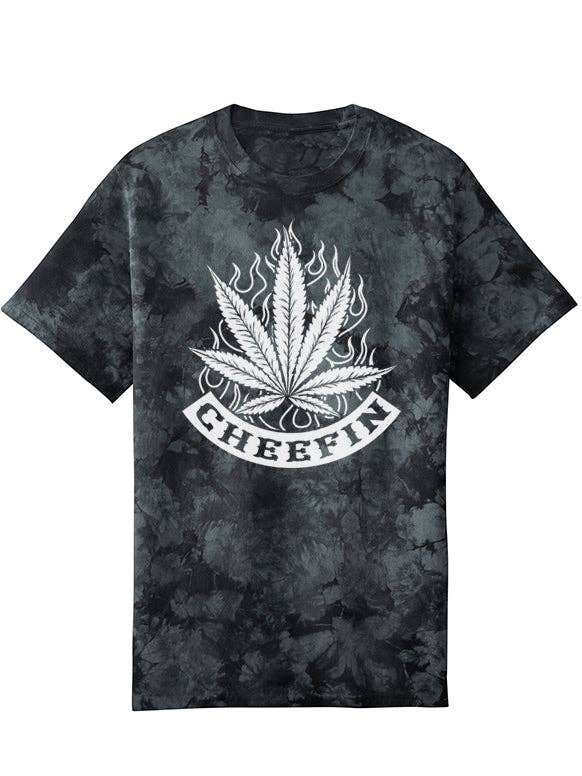 Cheefin „Smokin“ Tie Dye Tee for engroshandel hos TatDaddy Clothing Co.