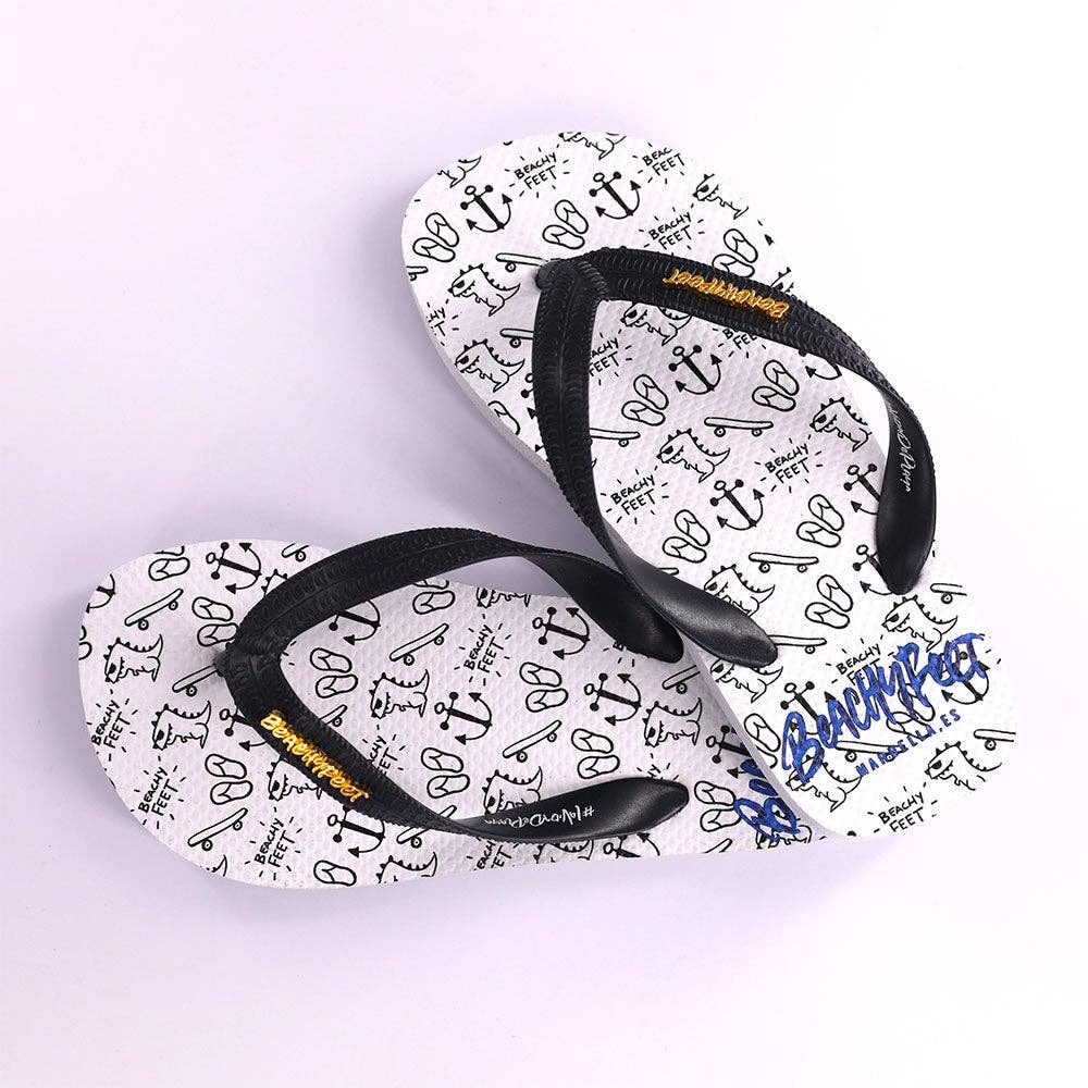 Chanclas Para Ninos Beachyfeet La Playa Blanco Faire Com Espana