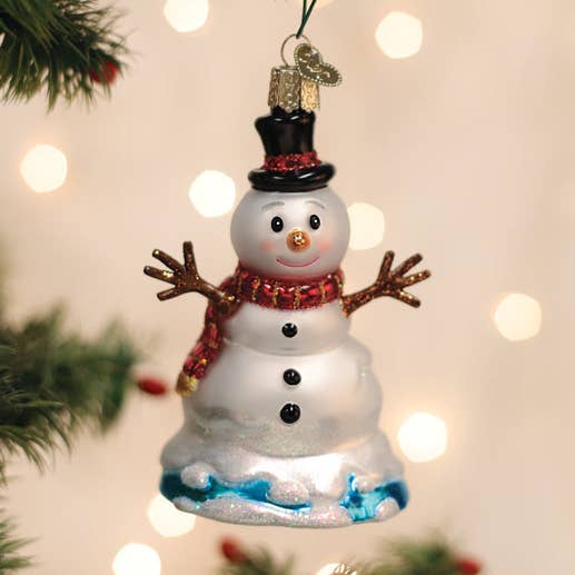Mr. Melting Snowman Ornament for wholesale by Old World Christmas