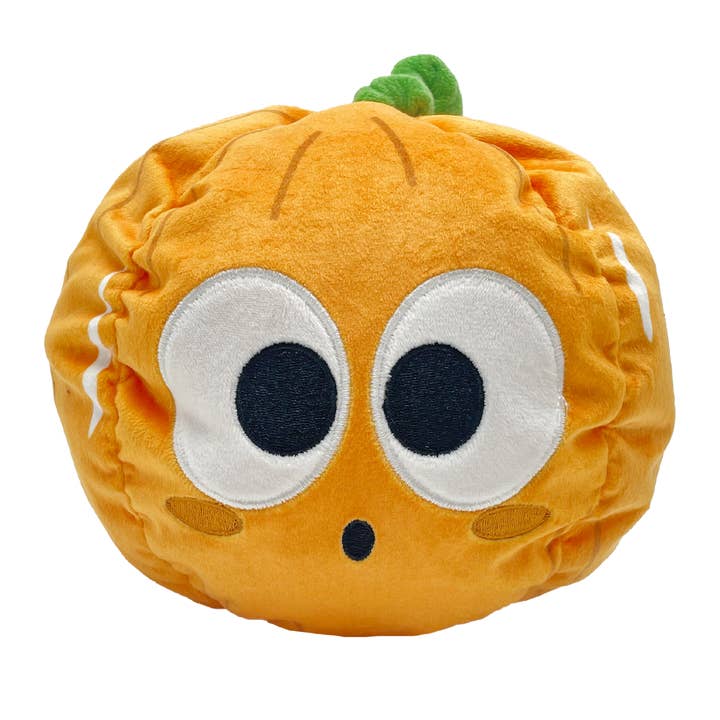 Spooked Pumpkin | Rip'n Reveal 3 in 1 Plush Dog Toy for wholesale by WoofCrate