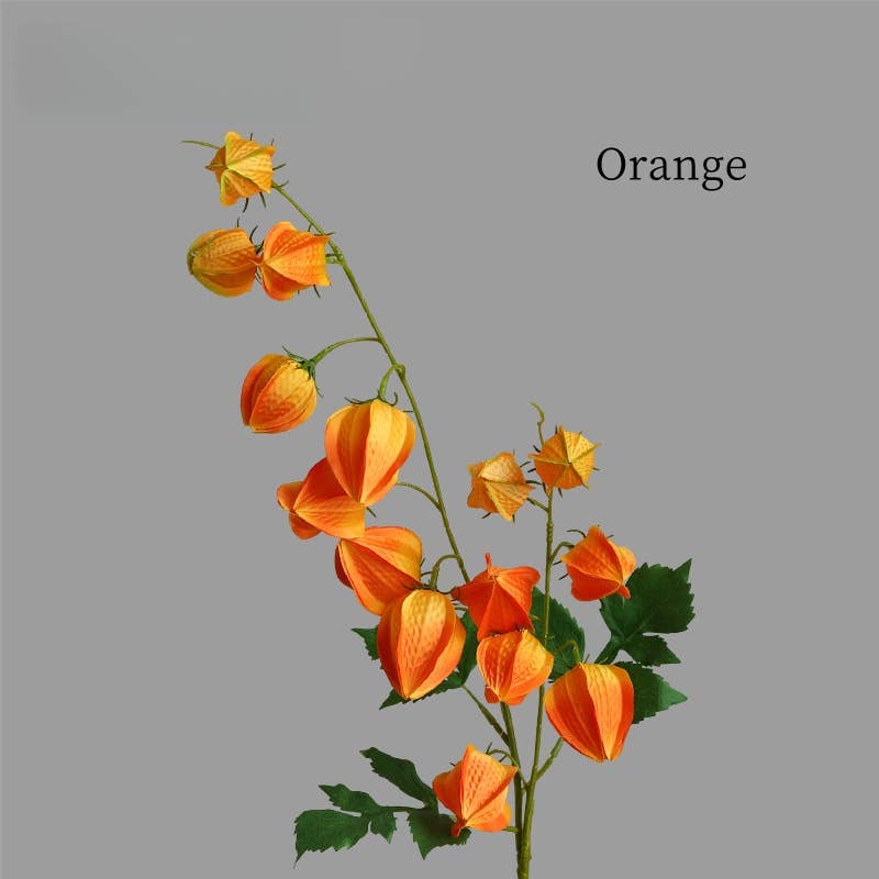 ACNITE(We cover U.S. import duties) - Wholesale Artificial Flowers - Artificial Chinese lantern flower Fall floral arrangement11