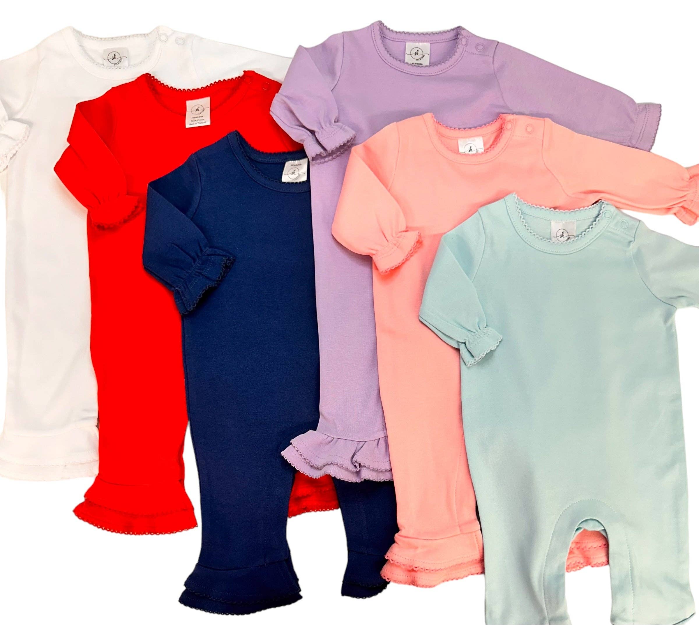 SK Blanks - Wholesale Jumpsuit - Baby - Ruffle Romper4