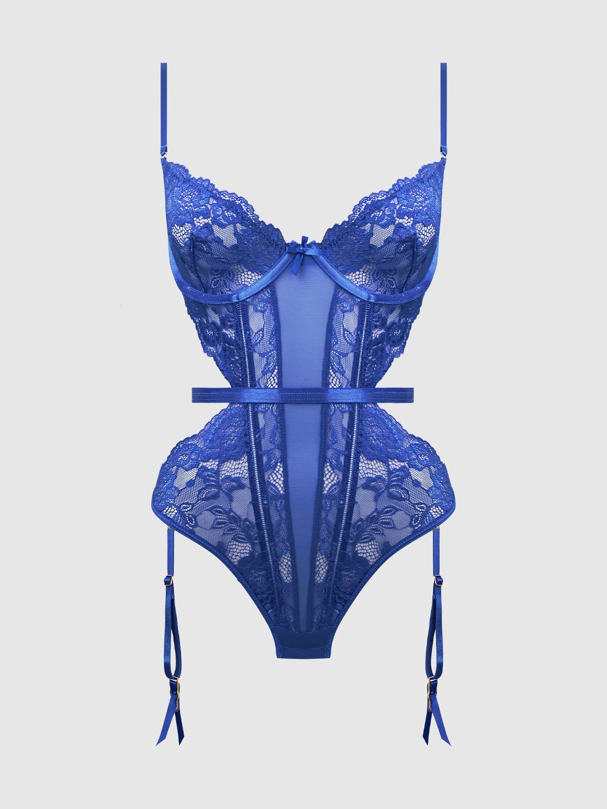 House of Desire – wholesale Lingerie bodysuit – Women's – HARLOW LACE & MESH UNDERWIRE TEDDY17