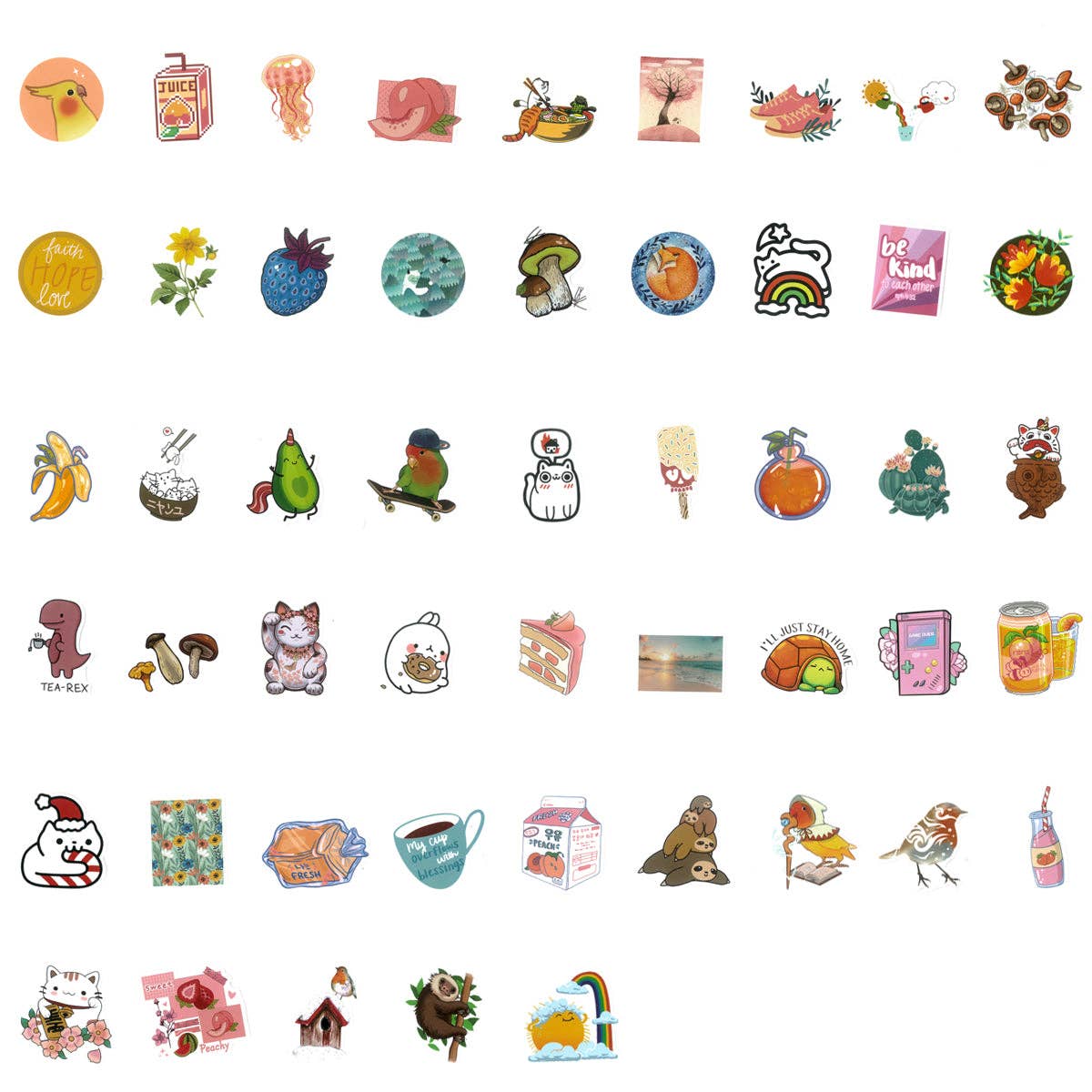 Wrapables.com - Wholesale Sticker - Wrapables Waterproof Vinyl Stickers for Water Bottles120