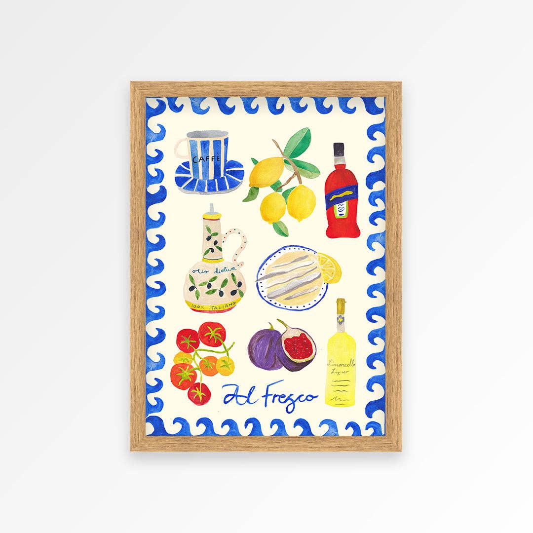 Proper Good - Wholesale Art Print - Alfresco Hand Painted Print4