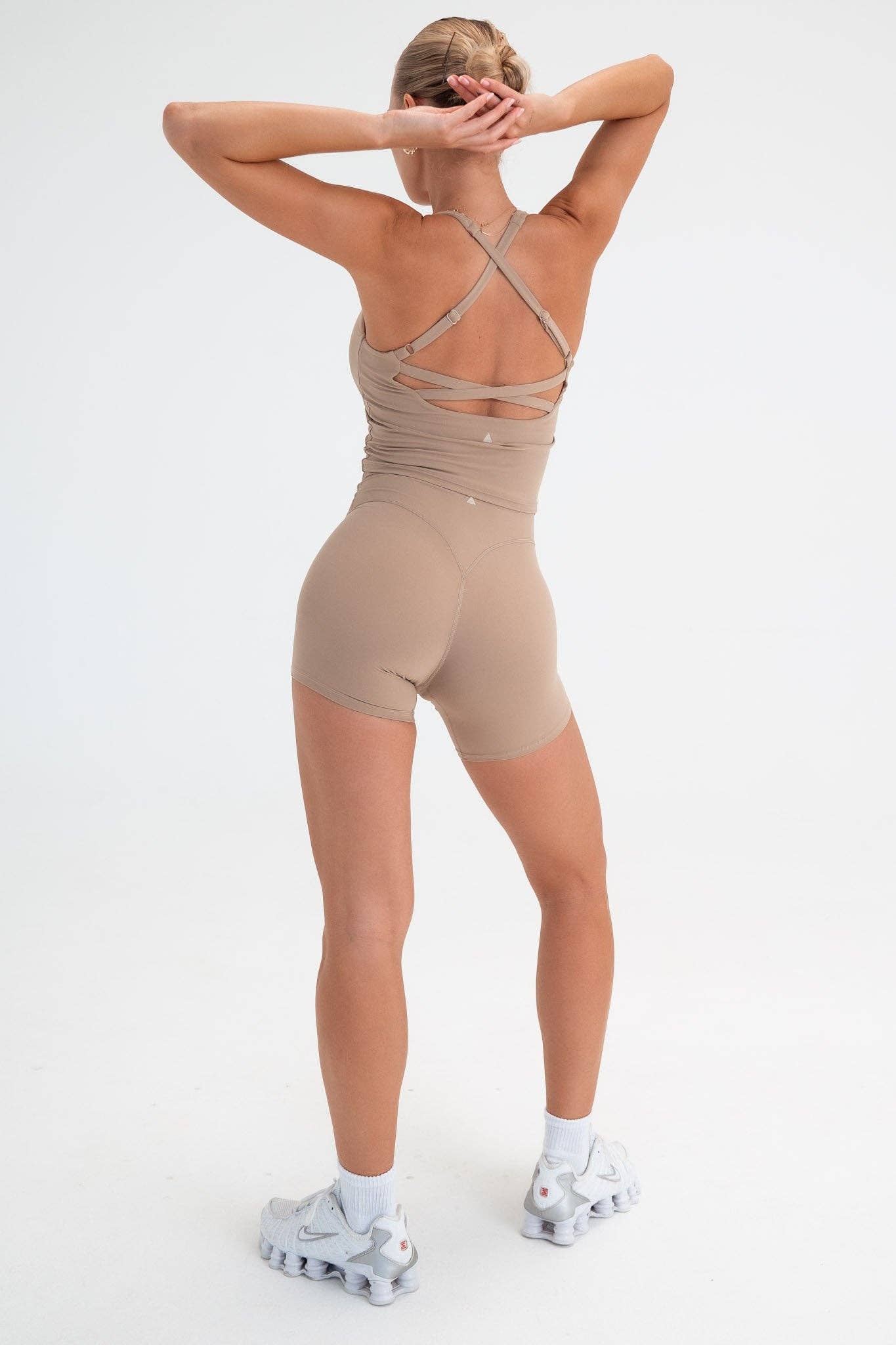 Vitality – Engroshandel Sportstop – til kvinder – Cloud II™ Snøre Tanktop - Khaki3