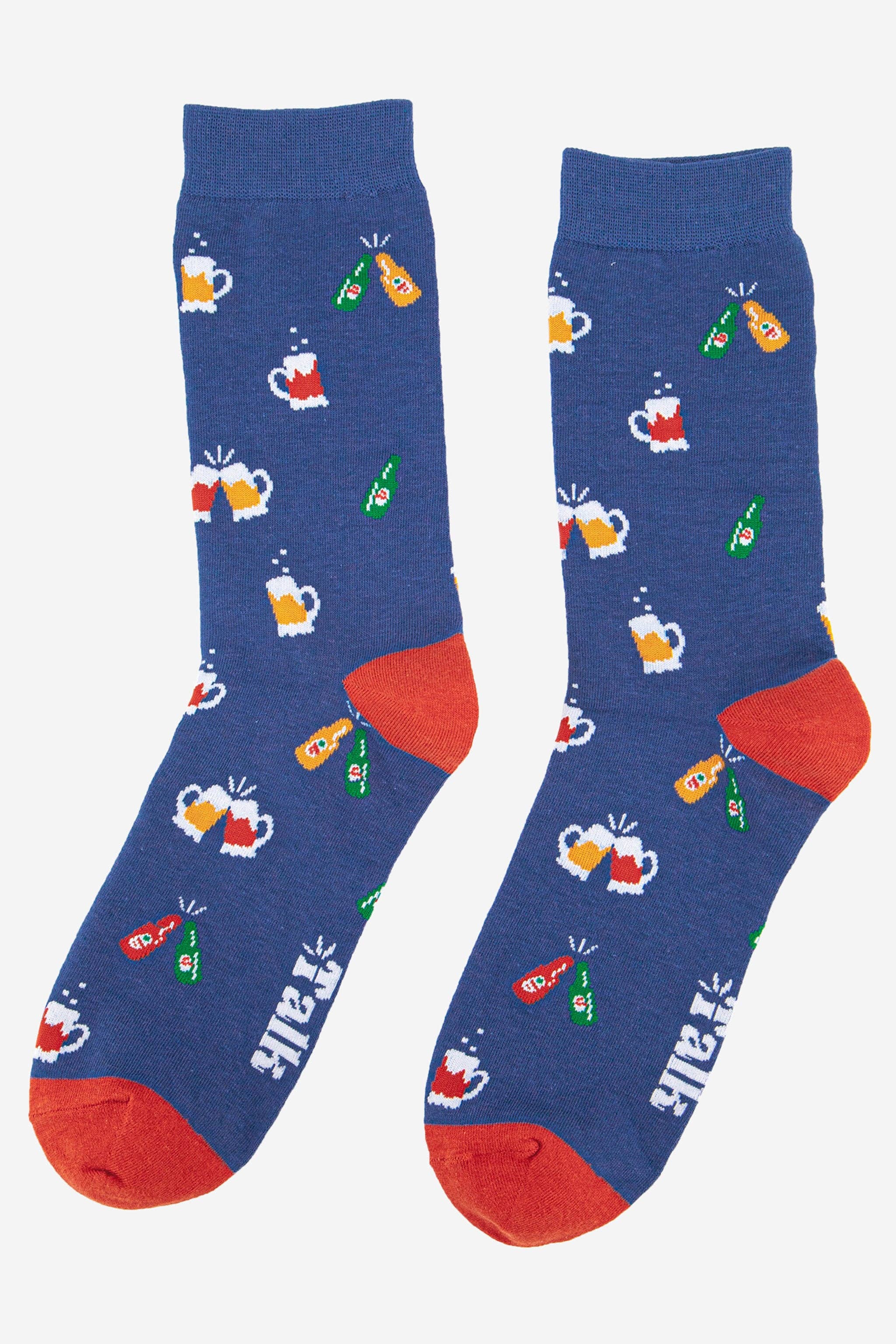 Sock Talk – wholesale Socks – Men's – Men's Beers and Cheers Celebration Bamboo Socks2