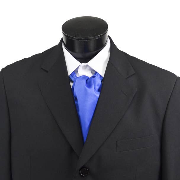 Selini New York - Wholesale Necktie – Men’s - Solid Satin Poly Ascot17