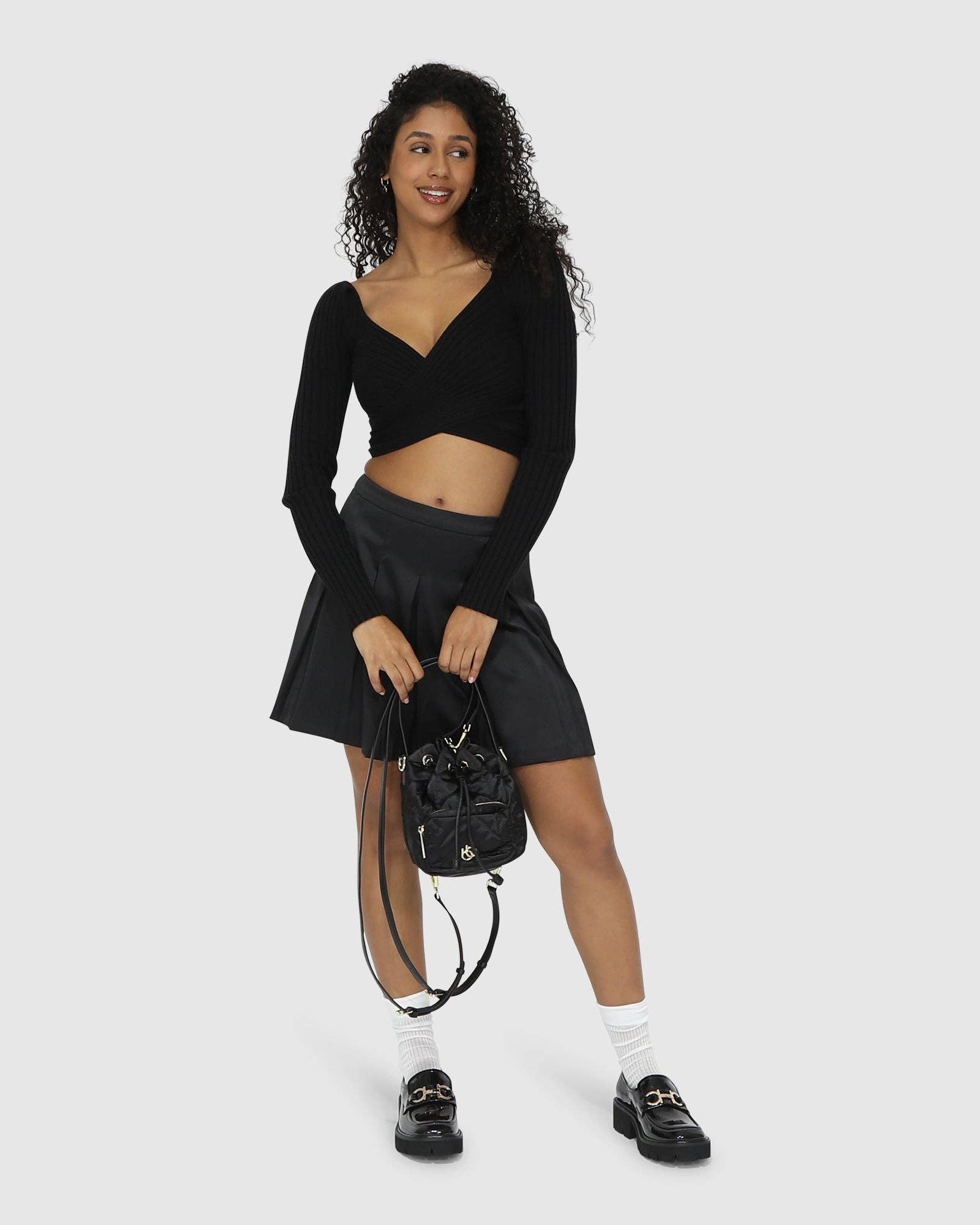 belle & bloom – wholesale Skort - Dam – Palm Breeze Tennisbyxor - Svart7