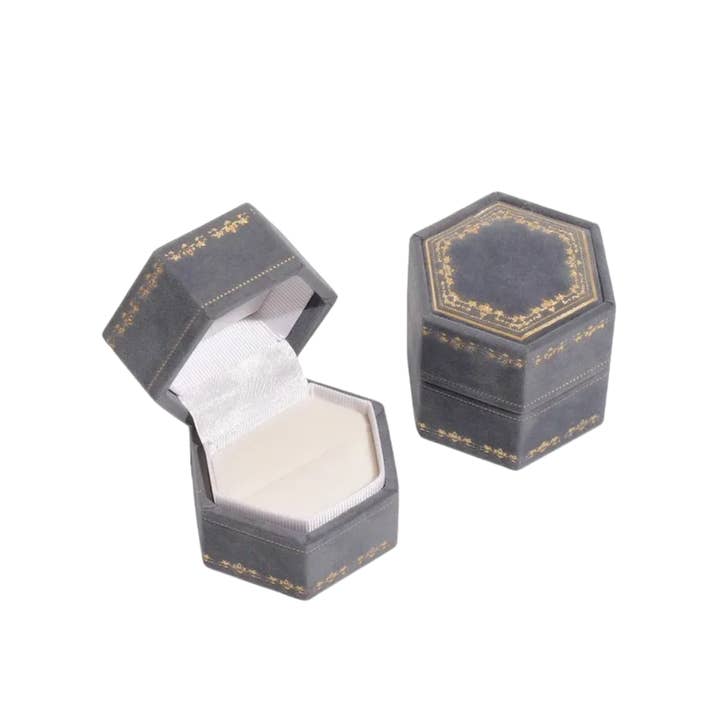 Fairytale blue ring box for wholesale by Rosies
