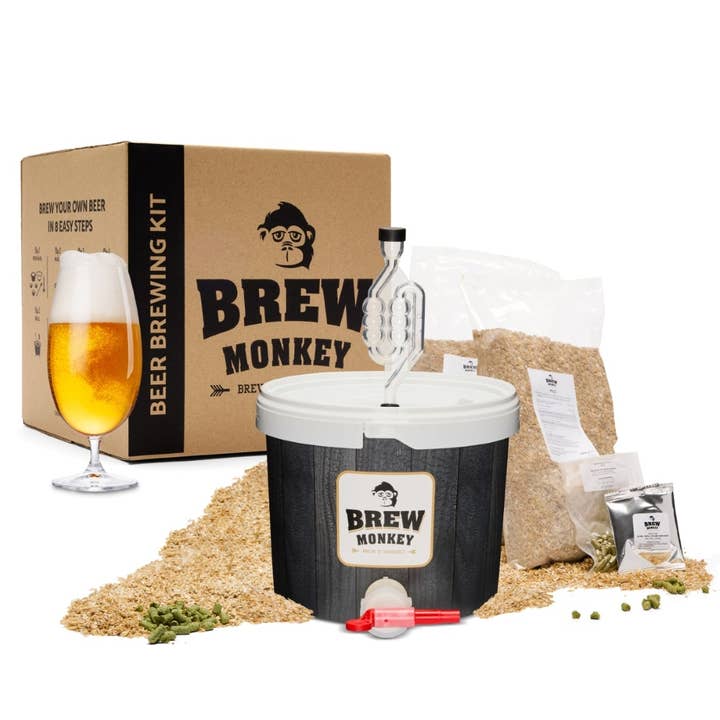 Brew Monkey - Wholesale DIY Drink Kit - Brew Monkey Basis Blond - Starter pack Brew your own beer2