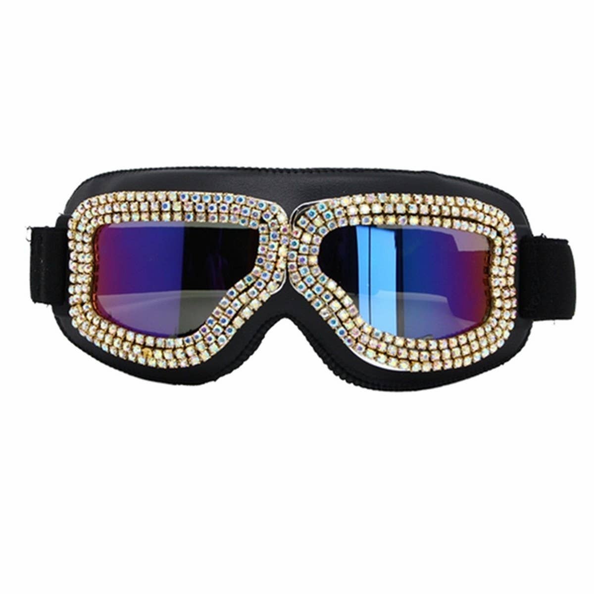 ACCITY - Wholesale Sunglasses - Unisex - VINTAGE HARLEY GOGGLES MOTORCYCLE HELMET GOGGLES_CWASG07975