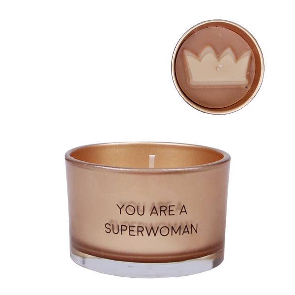 SOY CANDLE - YOU ARE A SUPERWOMAN for wholesale by My Flame Lifestyle