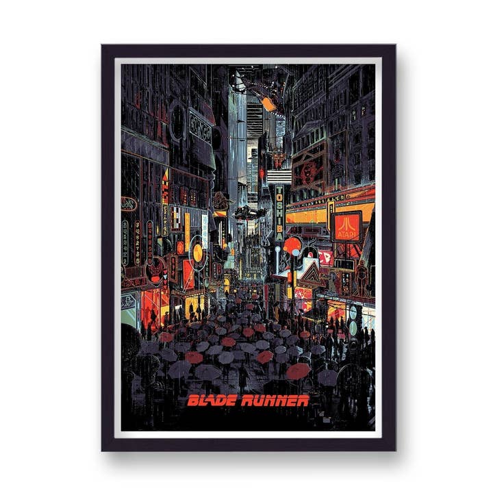 Blade Runner V19 Reworked Movie Poster for wholesale by Gallery Print and Art
