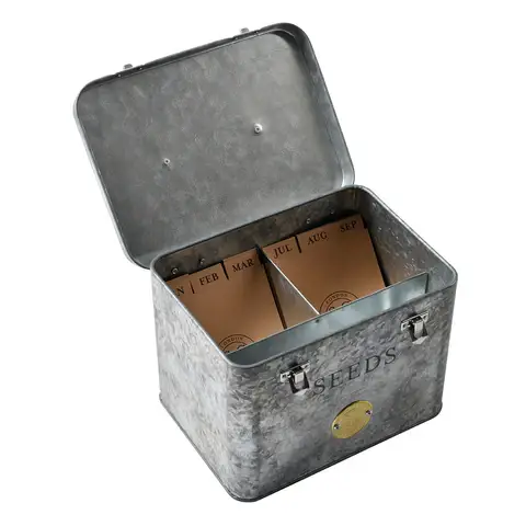 Burgon & Ball - Wholesale Plant Seeds - SC Galvanized Seed Tin3