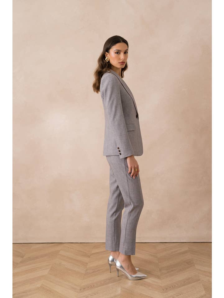 Attentif Paris – wholesale Kostymjacka – Dam – Heather figursydd kavaj för dam28