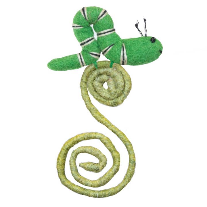 Caterpillar Frond Friend for wholesale by dZi Handmade