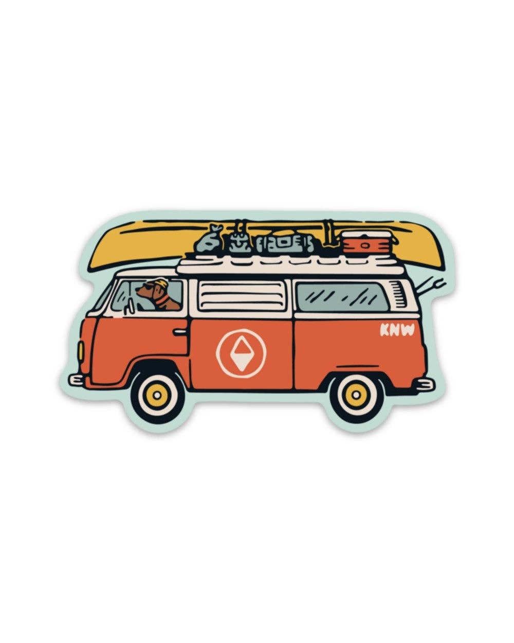 Keep Nature Wild - Wholesale Sticker - Born to Roam Pup | Sticker