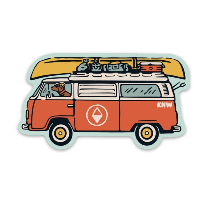 Keep Nature Wild - Wholesale Sticker - Born to Roam Pup | Sticker0