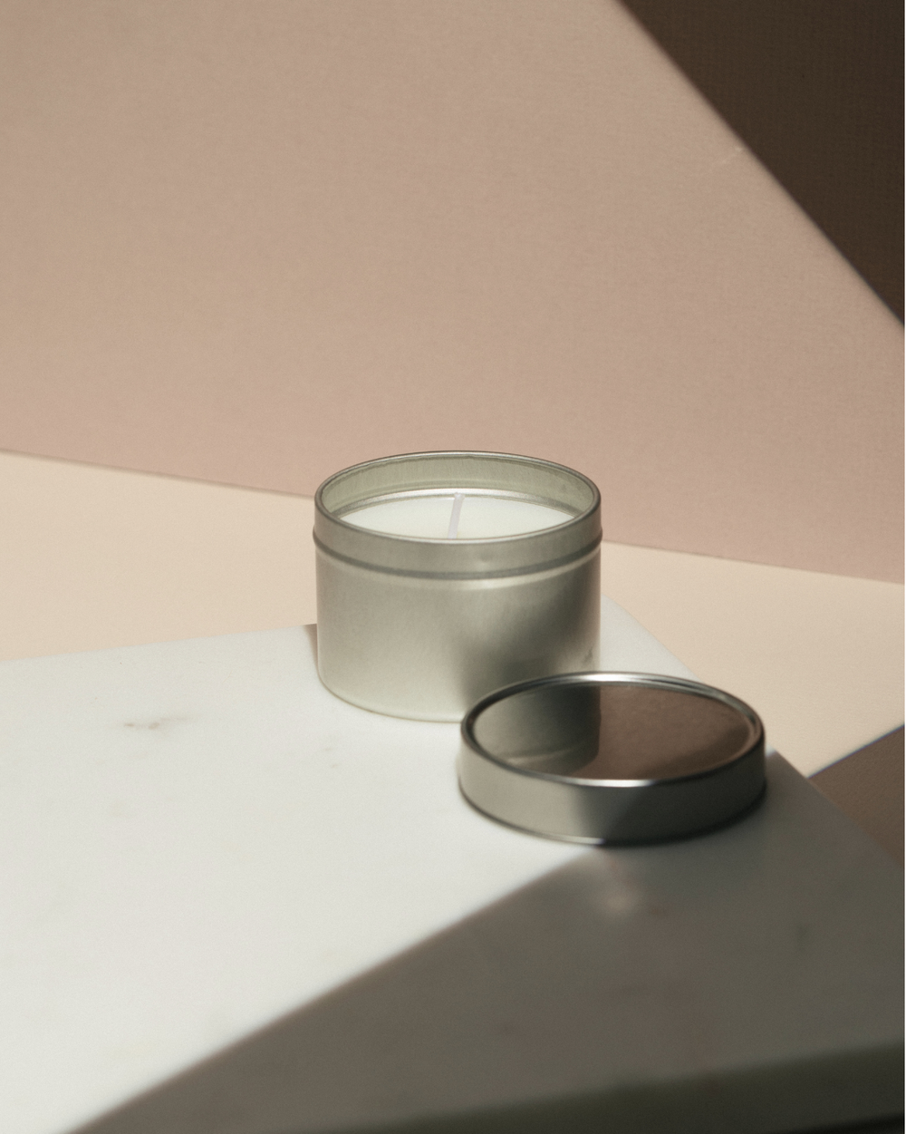 Own - Wholesale Jar/Filled Candle - Private Label Customisable 100ml Tin Candle1