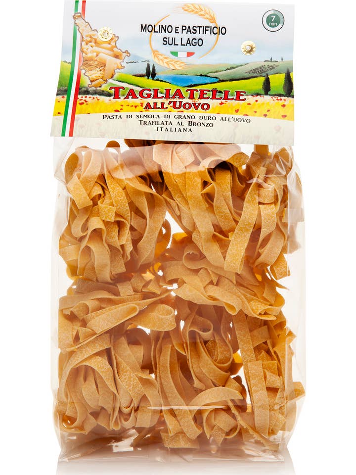 Tagliatelle, Egg/Tuscan, Artisanal Organic Italian Pasta for wholesale by Az BIOAgricola Bertoli
