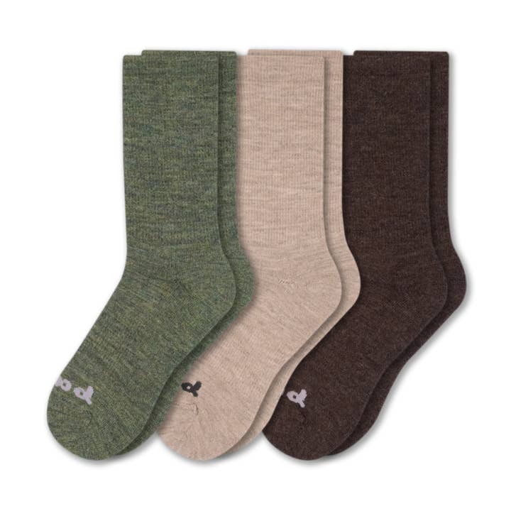 3 Pack - Men's Crew Pacas Socks for wholesale by Pacas