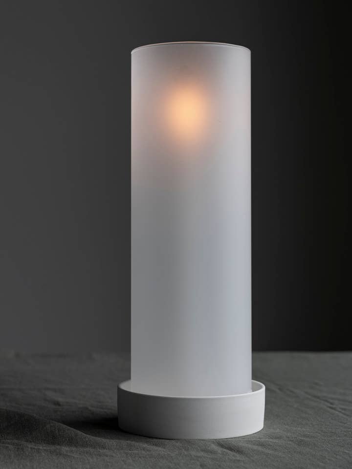 Storm Frosted Glass Cylinder Straight for wholesale by STOREFACTORY