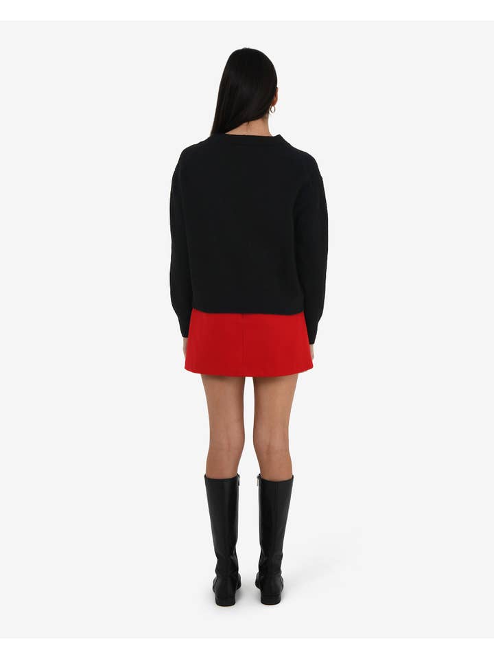 Forcast - Wholesale Knitted jumper – Women′s - Forcast Women's Joyli Merino Wool Blend Jumper10