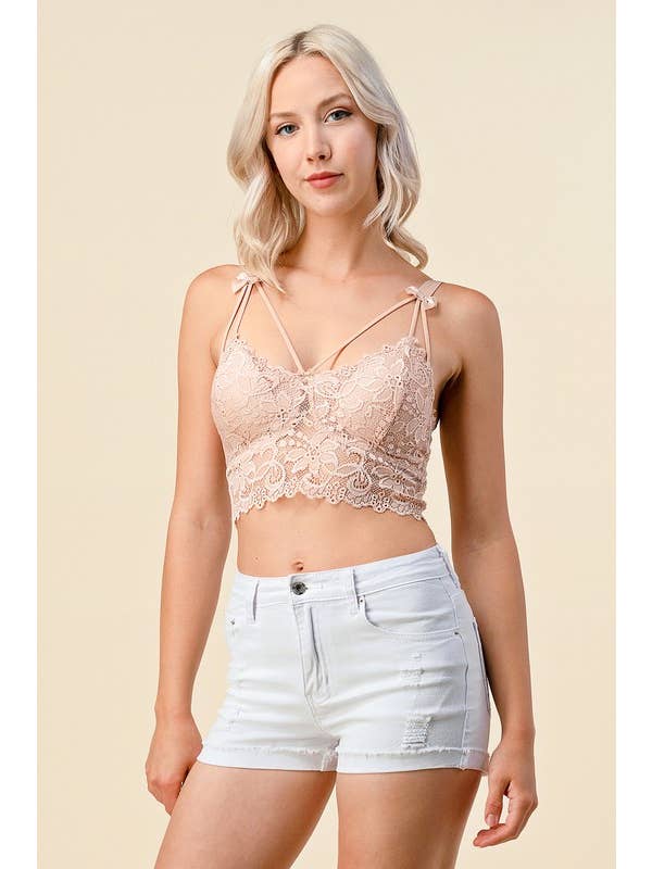 MIO WHOLESALE - Wholesale Bralette - Women's - LB37C LACE BRALETTE3