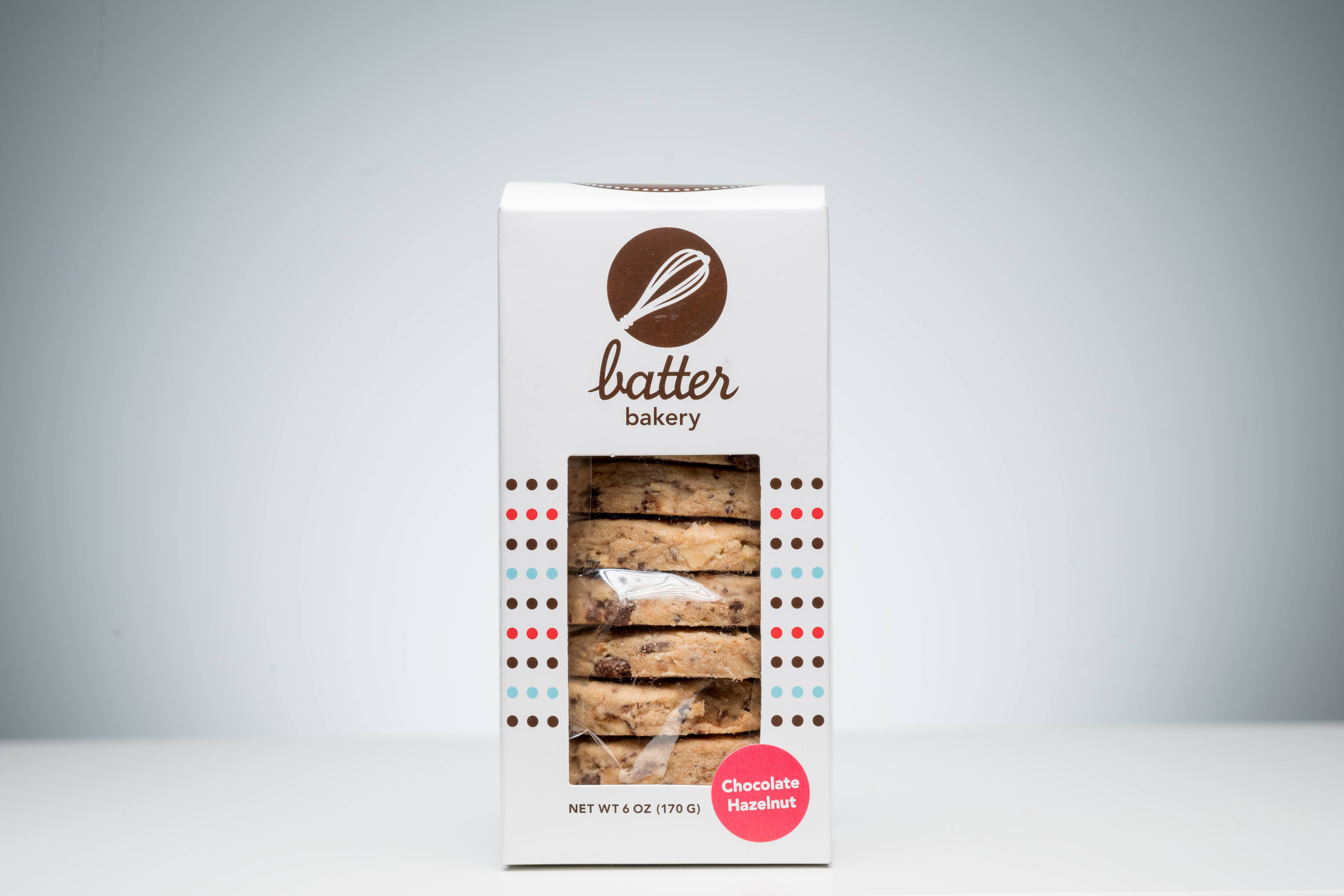 Batter Bakery - Wholesale Cookie - Chocolate Hazelnut Shortbread