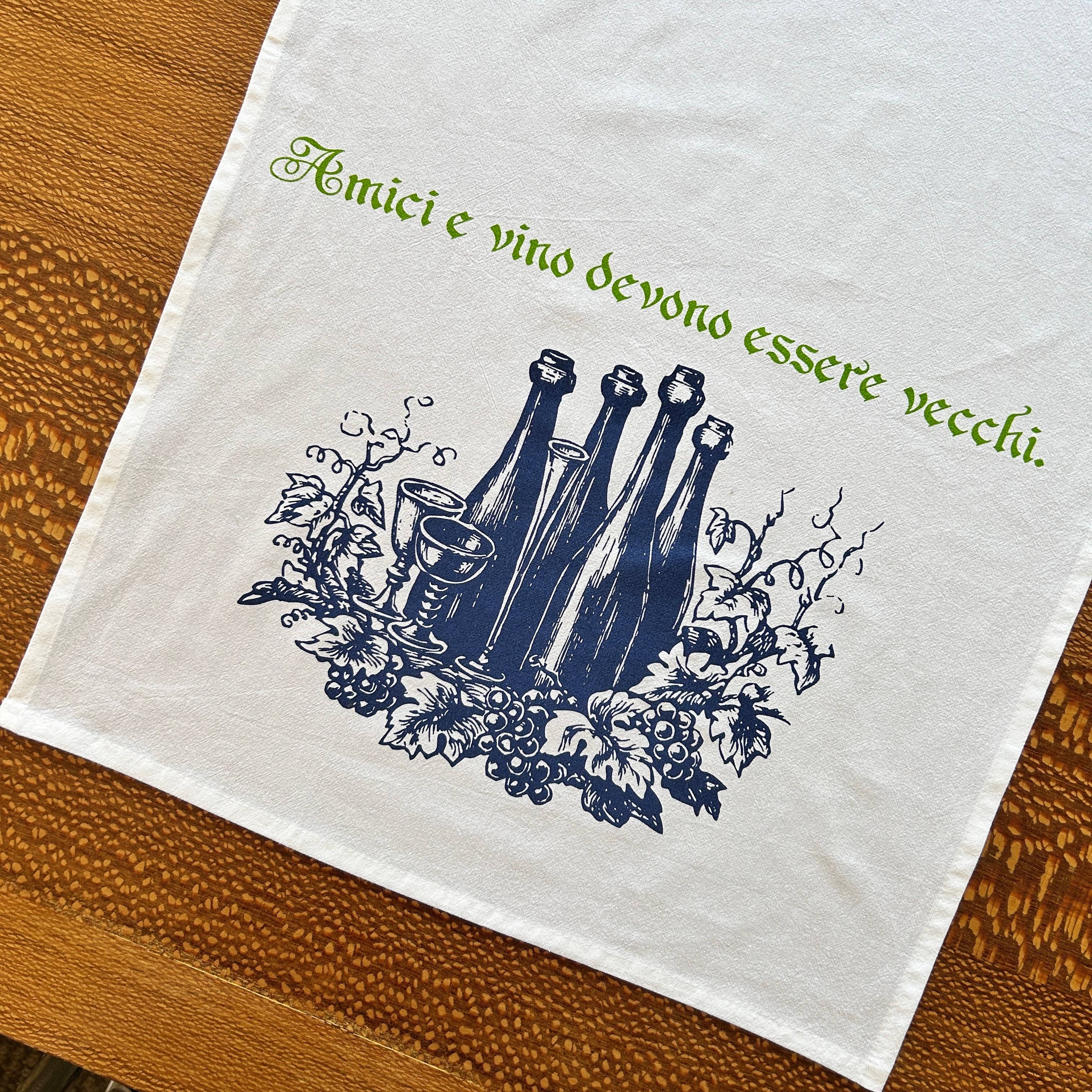 Jump That Moon - Vente Torchons - Serviette Amis et Vin4