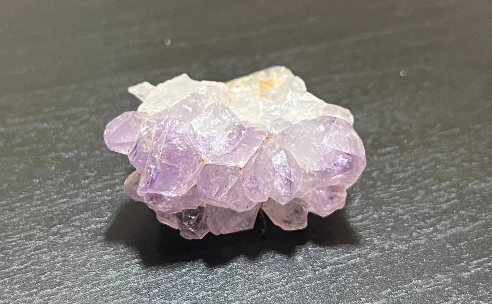 Hadia's Art – Pedra/cristal espiritual por atacado – Conjunto de 3 pedras de Ametista e Citrino (conjunto 2)0